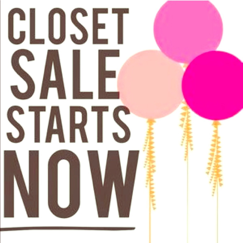 Blowout sale